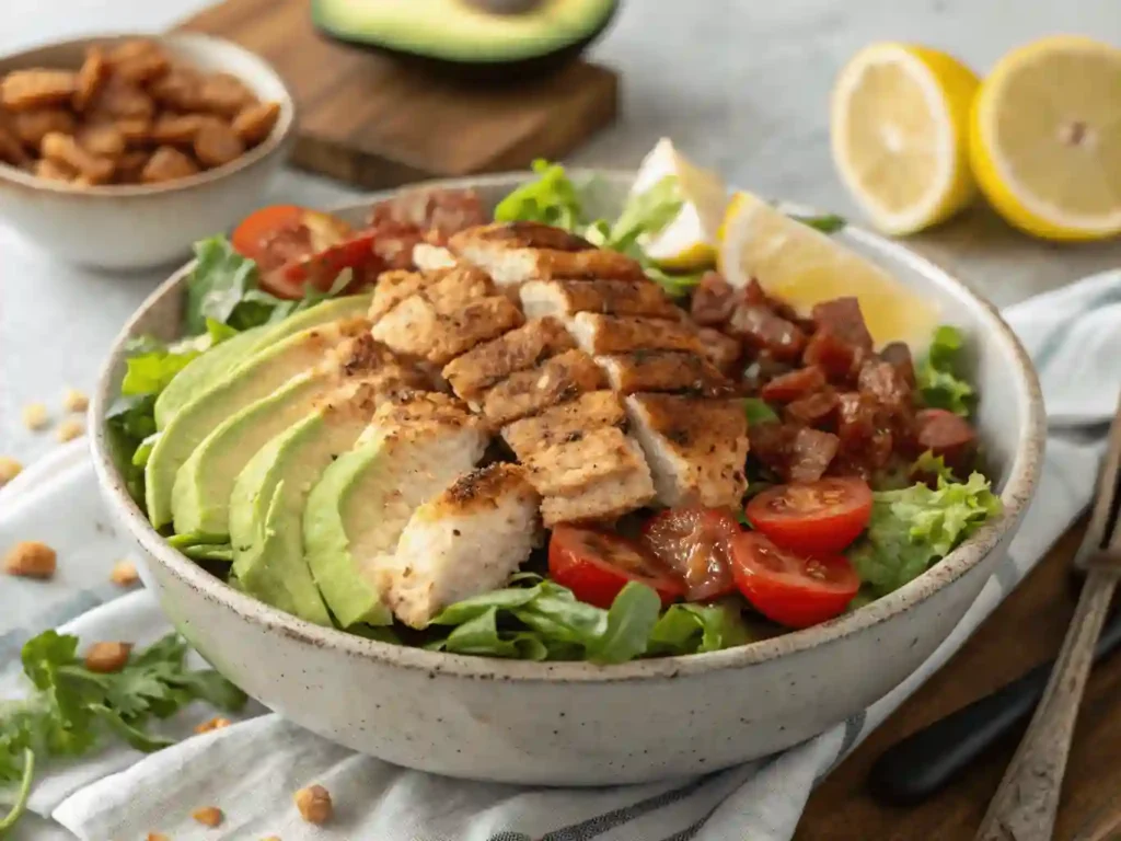 Healthy BLT Chicken Salad