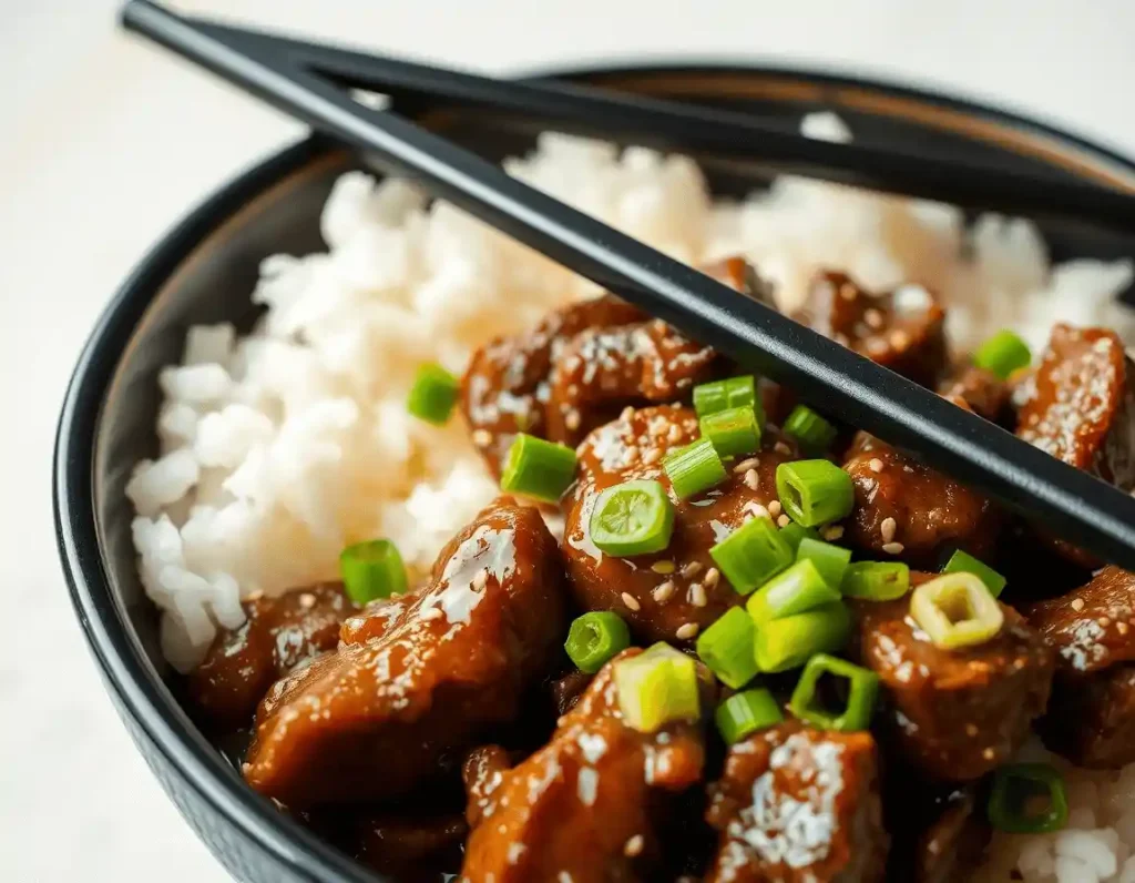Korean beef bowl