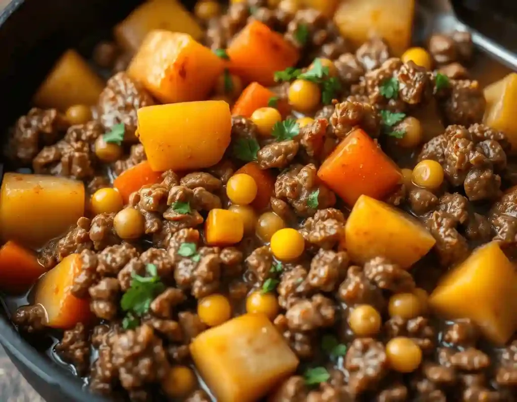 Ground Beef and Potatoes Recipe