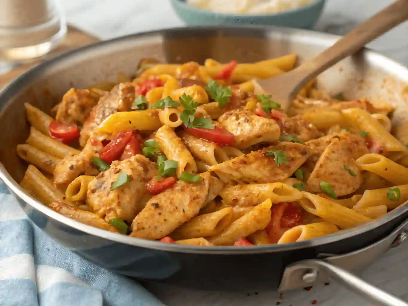 creamy cajun chicken pasta