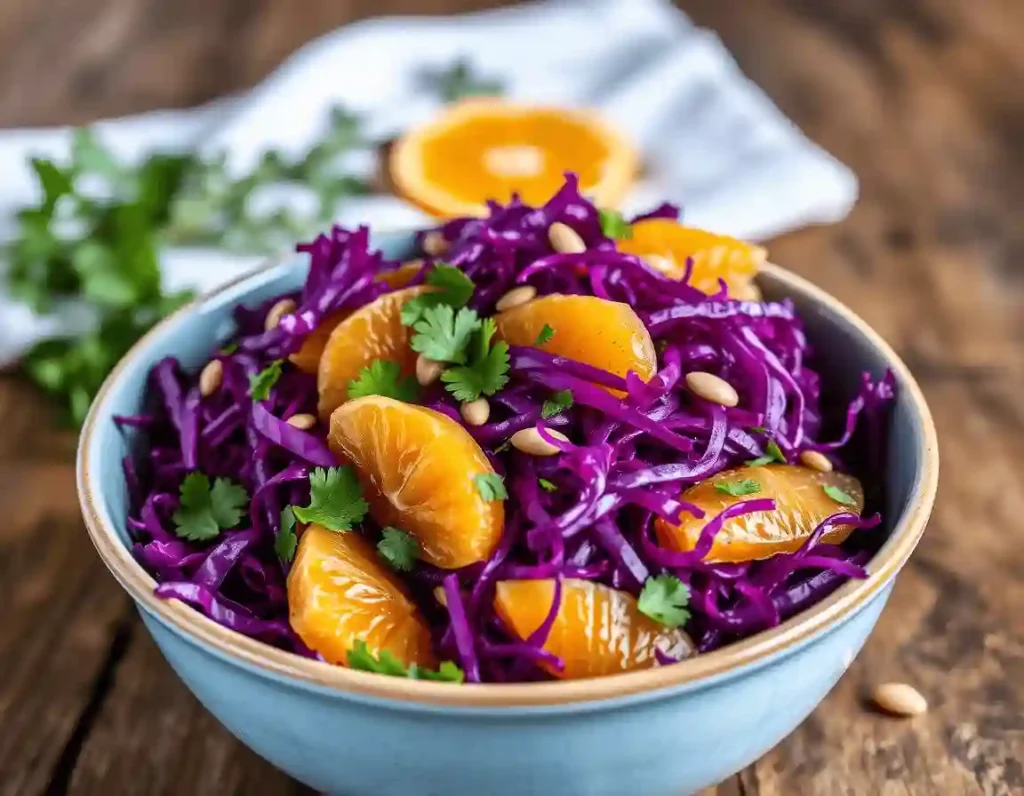 Purple Cabbage Salad
